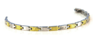 Two Tone Link Bracelet