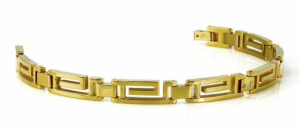 Maze Link Gold Bracelet